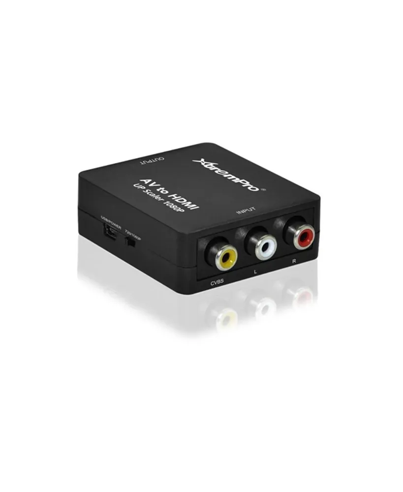 Analog RCA A/V S-Video To 1080p HDMI Up Converter Scaler