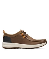 Clarks Men's Collection Wellman Moc Leather Lace Up Shoes