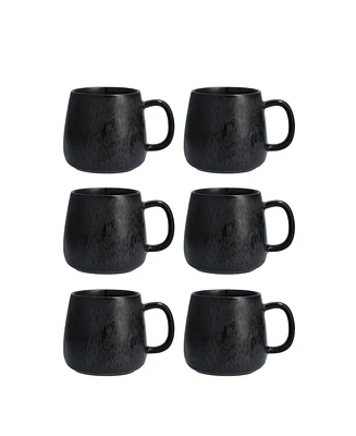 Fortessa Sound Midnight 6 Pc. Mugs Set