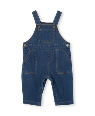 Cotton On Baby Boys or Baby Girls Strapped Denim Overall