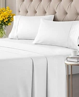 Cgk Unlimited Microfiber Solid Sheet Set