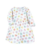 Hudson Baby Toddler Girls Hudson Cotton Dresses, Be Mine Valentine 2pck