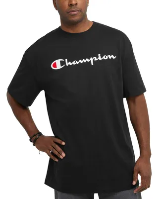 Champion Men's Big & Tall Classic Standard-Fit Logo Graphic T-Shirt