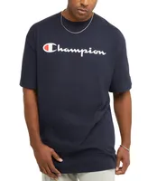 Champion Men's Big & Tall Classic Standard-Fit Logo Graphic T-Shirt