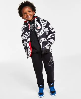 Nike Toddler Little Boys Fleece Hoodies Jackets Pants Matching Outfits