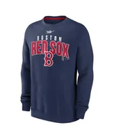 Men's Nike Navy Boston Red Sox Cooperstown Collection Team Shout Out Pullover Sweatshirt