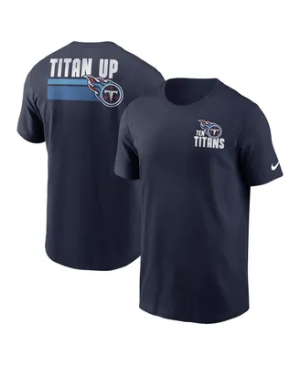 Men's Nike Navy Tennessee Titans Blitz Essential T-shirt