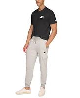 Starter Men's Classic-Fit Fleece Cargo Joggers