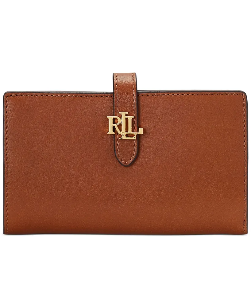 Lauren Ralph Logo Leather Wallet | Westland Mall