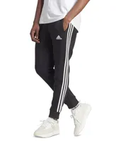 adidas Men's Essentials 3-Stripes Regular-Fit Fleece Joggers