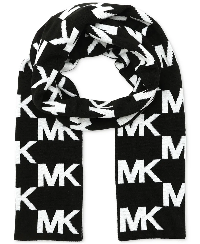 michael kors scarf womens white