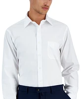 B by Brooks Brothers Men's Regular Fit Non-Iron Solid Dress Shirt