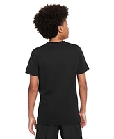 Nike Big Kids Sportswear Relaxed-Fit Printed T-Shirt