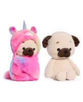 Geoffrey's Toy Box 10" Cozie Friends Pug Unicorn, Created for Macys