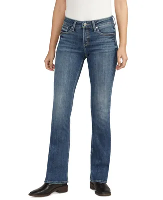 Silver Jeans Co. Women's Elyse Mid-Rise Bootcut Jeans