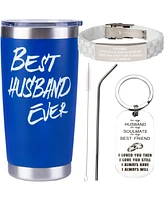 Meant2tobe Husband Gifts, Best Husband Ever Tumbler, Christmas and Birthday Presents