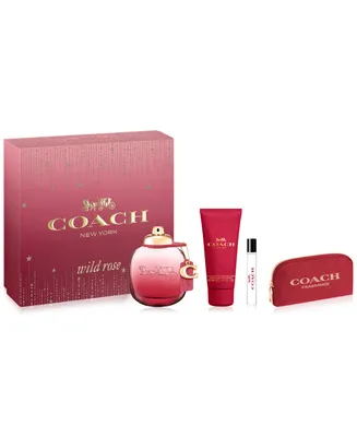 Coach 4-Pc. Wild Rose Eau de Parfum Gift Set