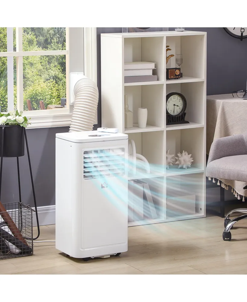 Homcom 8,000 Btu Portable Air Conditioner Evaporative Cooler, White