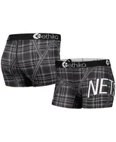 Women's Ethika Black Brooklyn Nets Staple Underwear