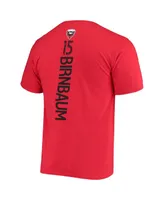 Men's Fanatics Steve Birnbaum Red D.c. United Backer Name and Number T-shirt