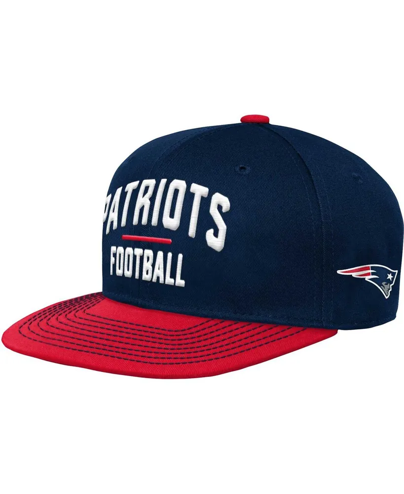 Preschool Boys and Girls Navy New England Patriots Lockup Snapback Hat