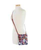 Women's Cleveland Guardians Game Day Triple Zip Crossbody Purse