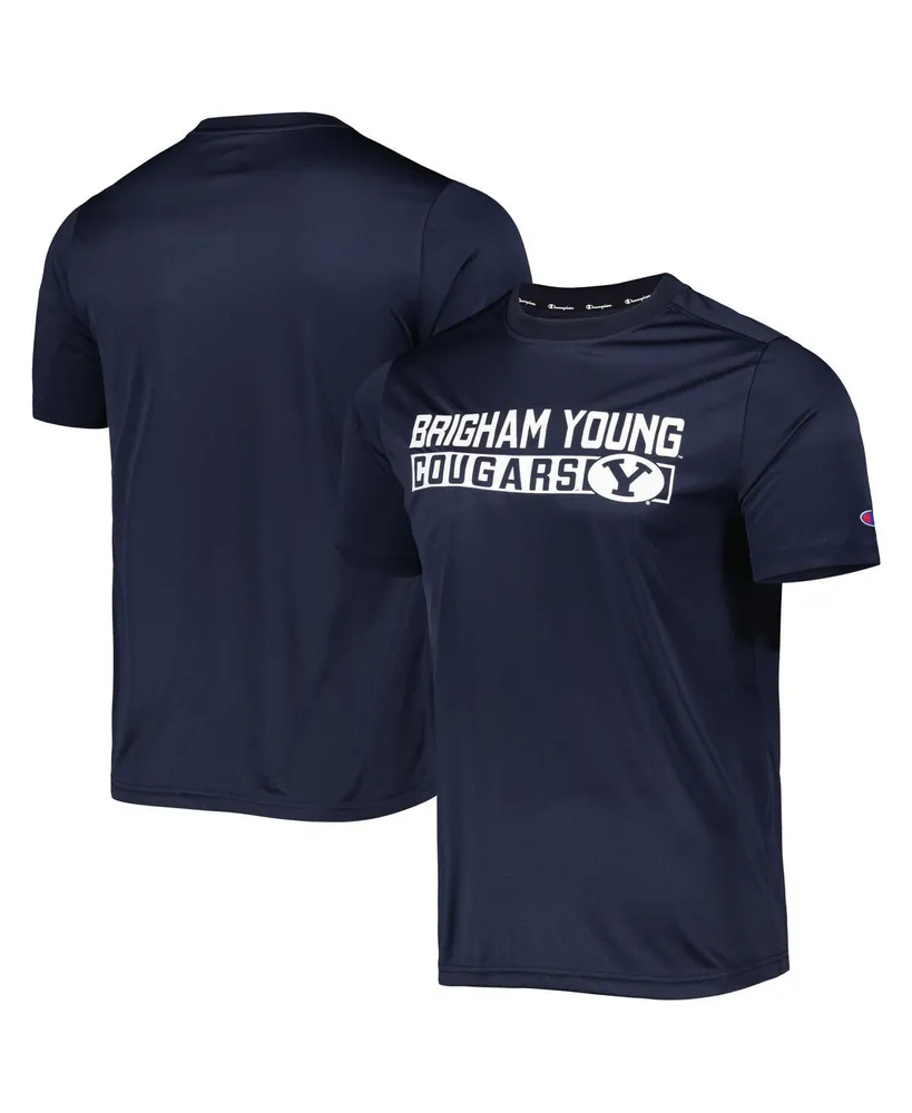 Men's Champion Navy Byu Cougars Impact Knockout T-shirt