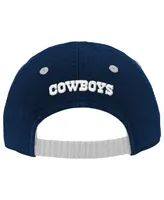 Infant Boys and Girls Navy Dallas Cowboys Team Slouch Flex Hat