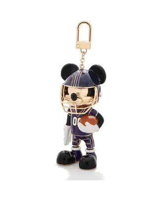 Baublebar Baltimore Ravens Disney Mickey Mouse Keychain