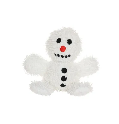 Mighty Microfiber Ball Med Snowman, Holiday Dog Toy