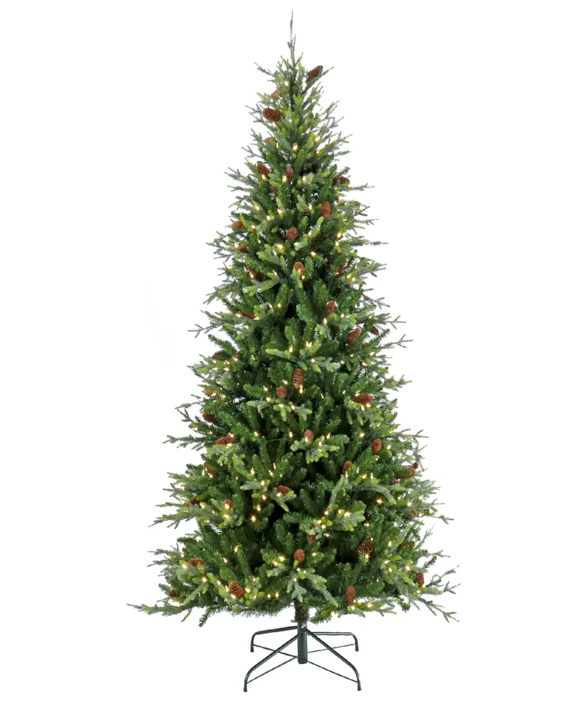 National Tree Company 7.5' Pre-Lit Skykomish Pine Tree with Led Lights