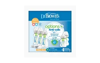 Dr. Browns Baby 14 Piece Options+ Newborn Wide-Neck Bottle Gift Set