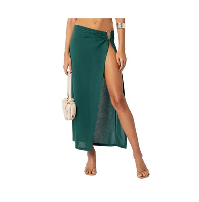 Women's Nyssa Wrap Midi Skirt