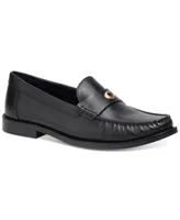 Coach Women's Jolene Scultped "C" Tailored Moc Loafer Flats