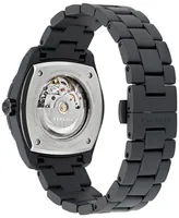 Versace Men's Swiss Automatic Matte Black Ceramic Bracelet Watch 43mm