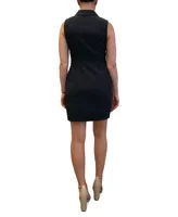 Sam Edelman Women's Sleeveless Blazer-Inspired Dress