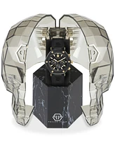 Philipp Plein Men's The Hexagon Chronograph Black Silicone Strap Watch 42mm
