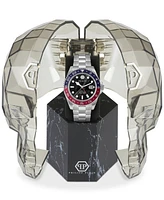 Philipp Plein Men's Gmt-i Challenger Stainless Steel Bracelet Watch 44mm