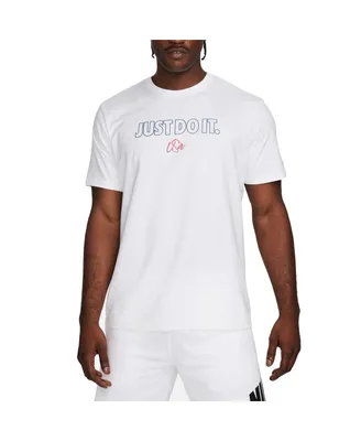 Men's Nike White Uswnt Just Do It T-shirt
