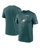 Men's Nike Midnight Green Philadelphia Eagles Big and Tall Legend Icon Performance T-shirt