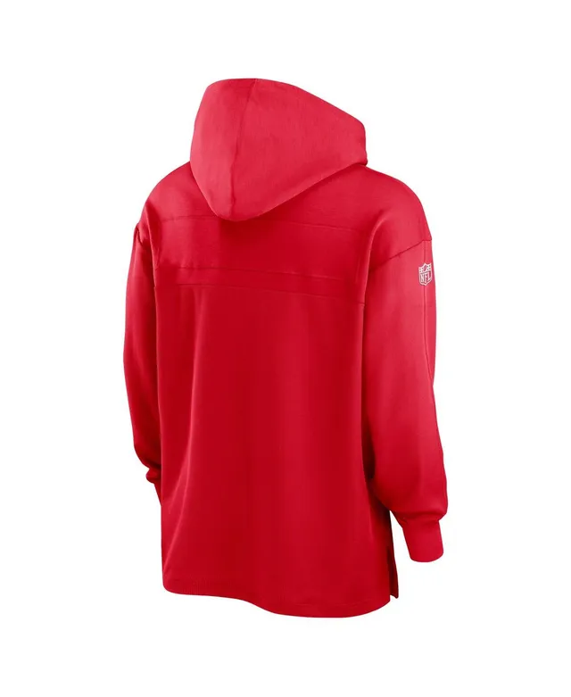 Nike Men's Gray Kansas City Chiefs Sideline Athletic Stack Performance  Pullover Hoodie - Macy's