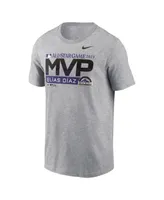 Men's Nike Elias Diaz Heather Gray 2023 Mlb All-Star Game Mvp T-shirt