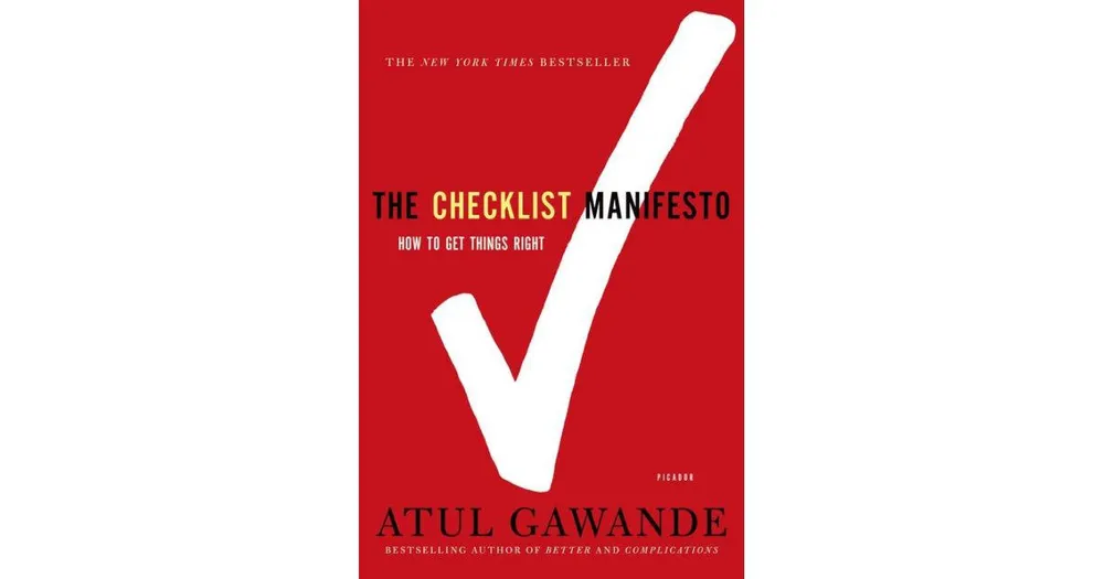 The Checklist Manifesto