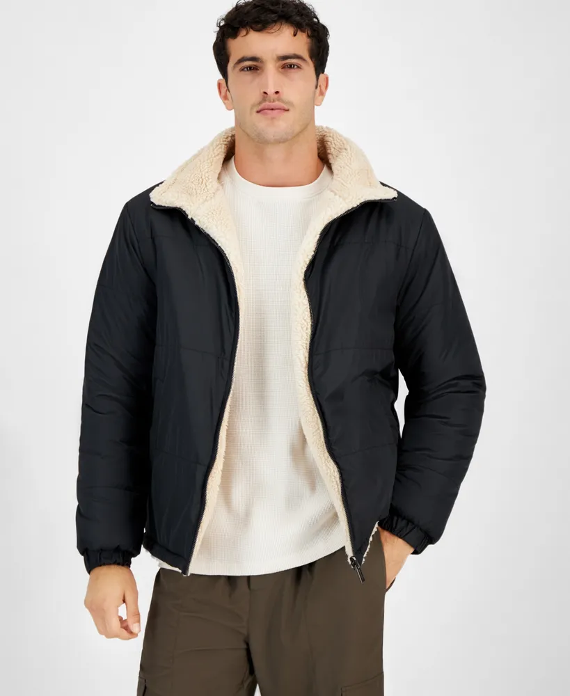 Nautica Men's Reversible Quilted Puffer Jacket - Macy's