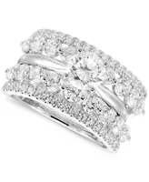 Diamond Ring Guard Enhancer (2 ct. t.w.) in 14k White Gold