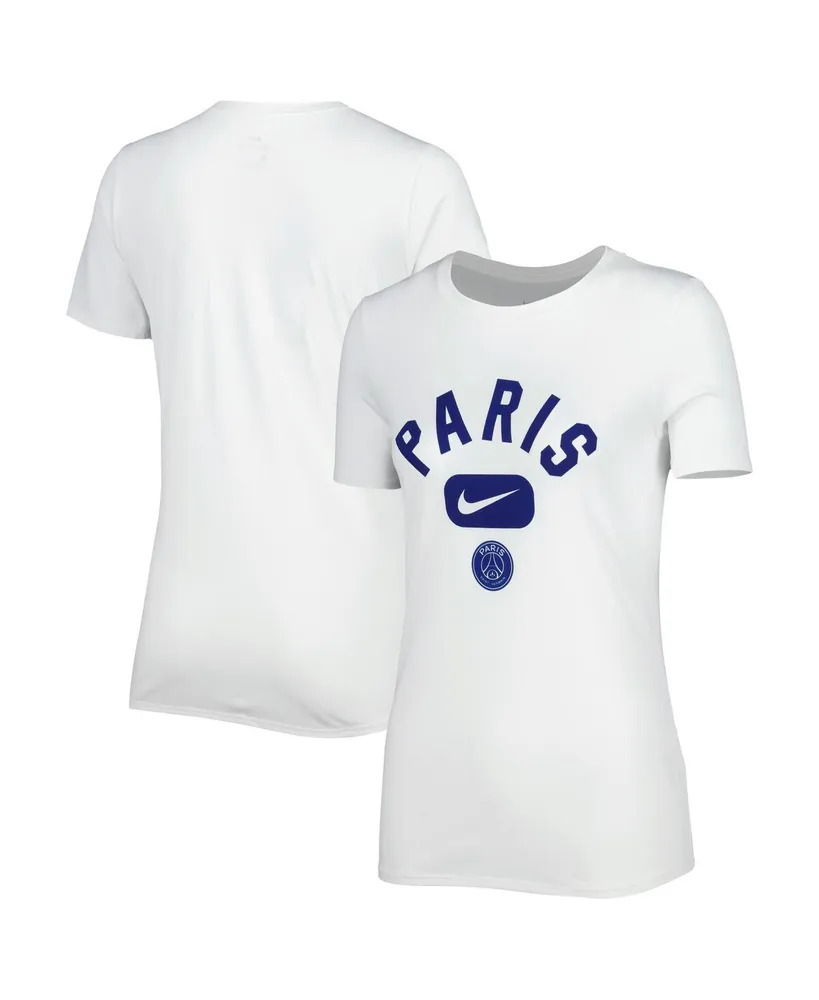 Women's Nike White Paris Saint-Germain Lockup Legend Performance T-shirt