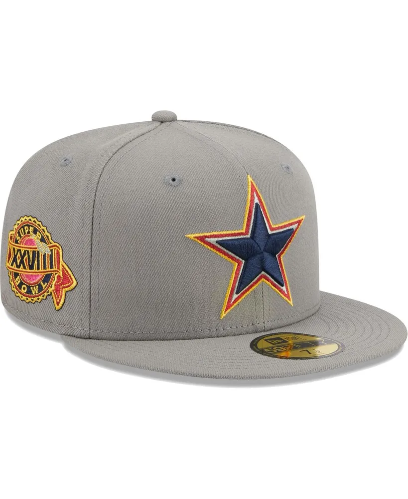 Men's New Era Cream Dallas Cowboys Retro 59FIFTY Fitted Hat