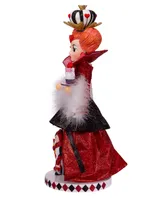 Kurt Adler 17.5" Hollywood Queen of Hearts Nutcracker