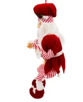 Kurt Adler 17" Kringle Klaus Peppermint Chef Santa