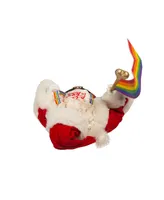 Kurt Adler 10" Fabriche Pride Santa